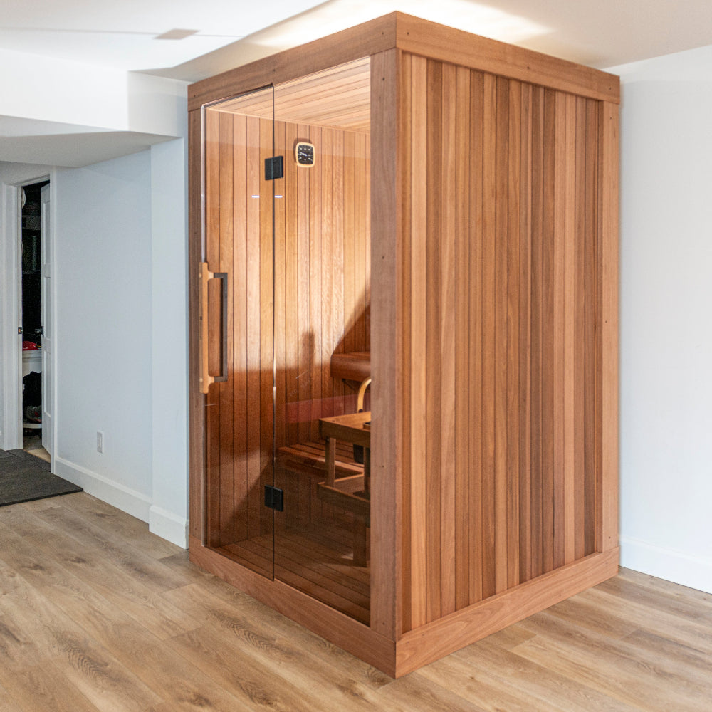 CT Element Indoor Sauna Nook w/ Electric Heater (1-2 People)
