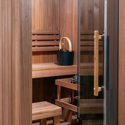 CT Element Indoor Sauna Nook w/ Electric Heater (1-2 People)