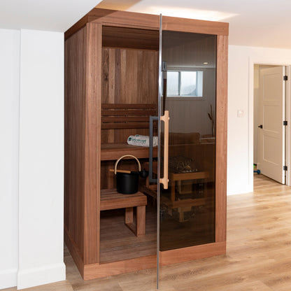 CT Element Indoor Sauna Nook w/ Electric Heater (1-2 People)