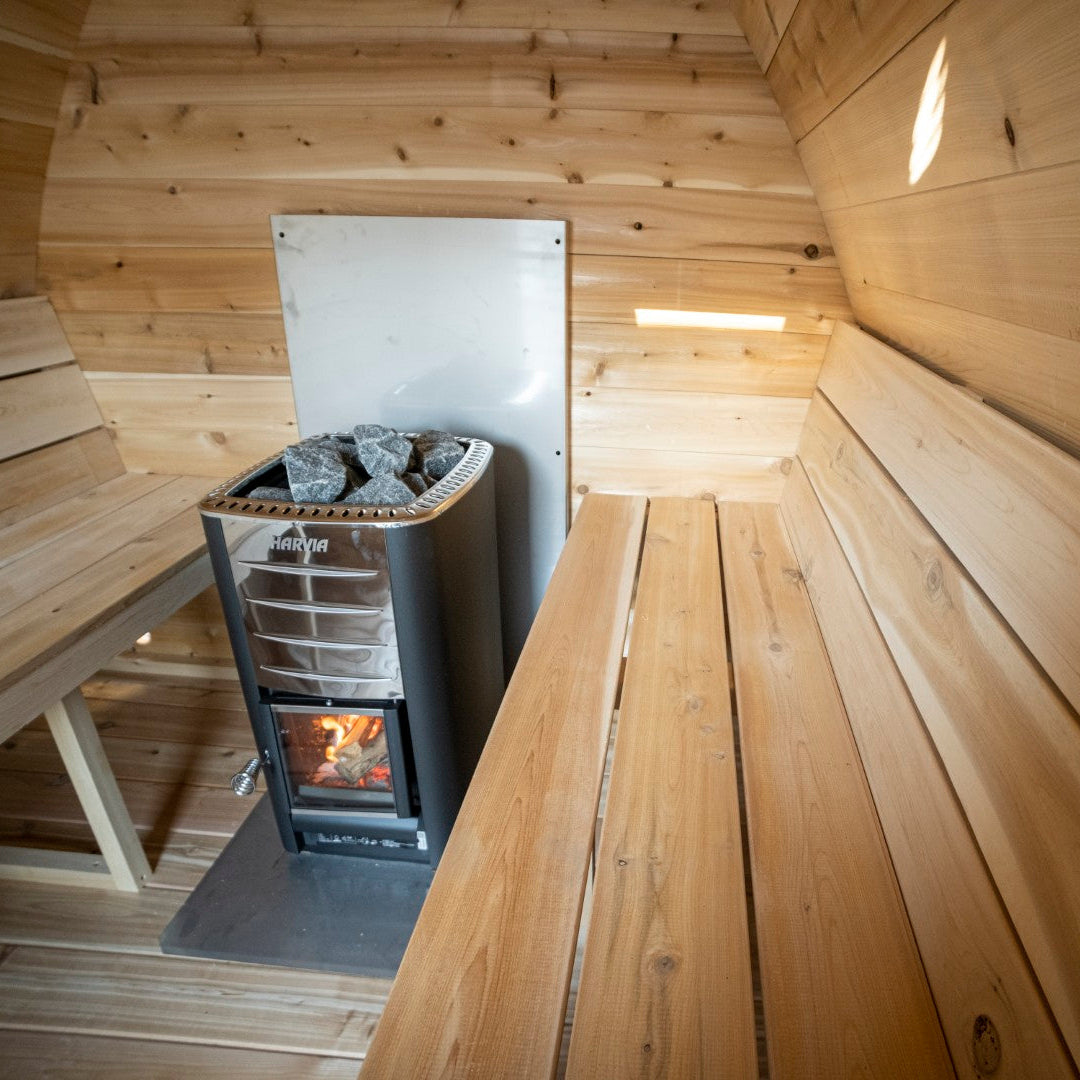 Canadian Timber MiniPOD Sauna (Wood-Fired)