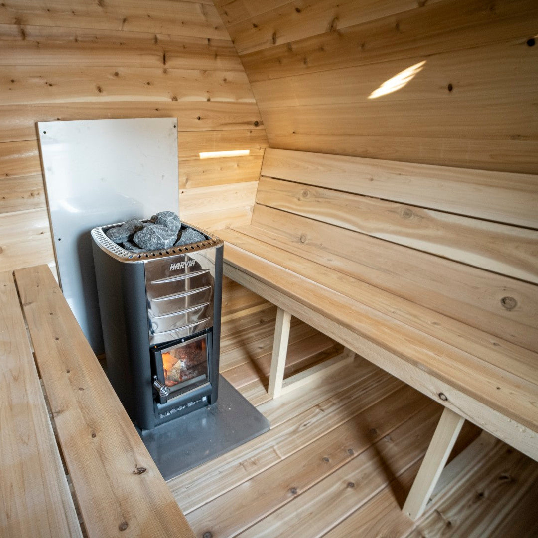 Canadian Timber MiniPOD Sauna (Wood-Fired)