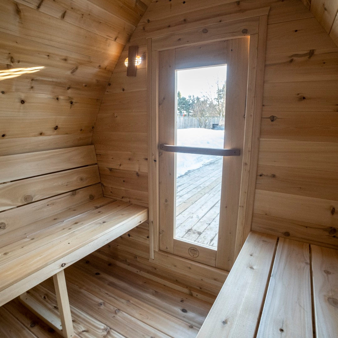 Canadian Timber MiniPOD Sauna (Wood-Fired)