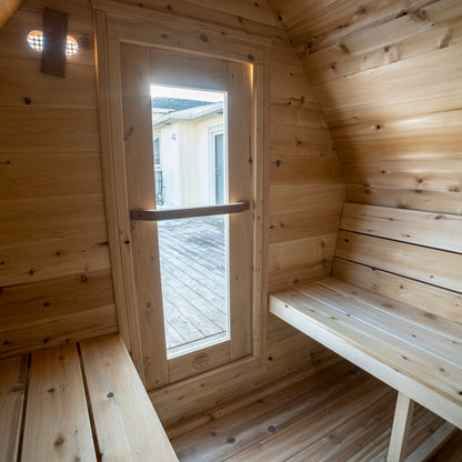 Canadian Timber MiniPOD Sauna (Wood-Fired)