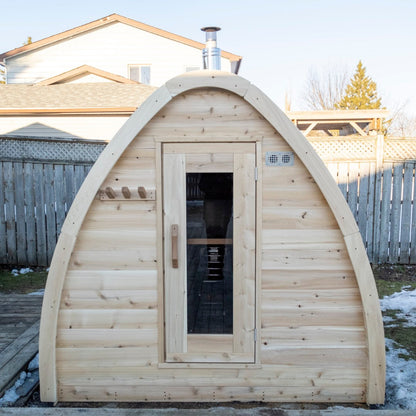 Canadian Timber MiniPOD Sauna (Wood-Fired)