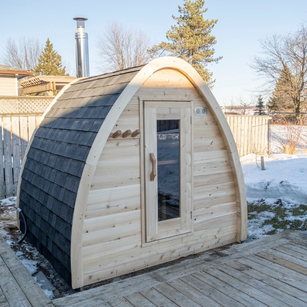 Canadian Timber MiniPOD Sauna (Wood-Fired)