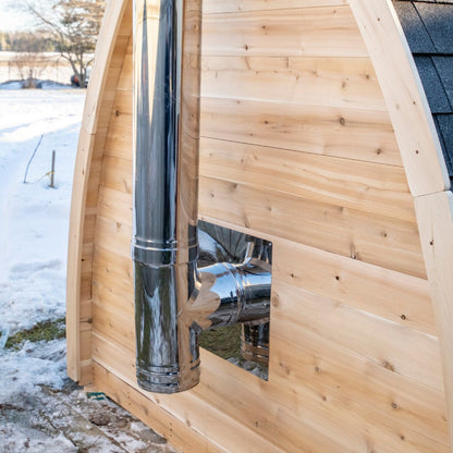 Canadian Timber MiniPOD Sauna (Wood-Fired)