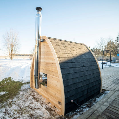 Canadian Timber MiniPOD Sauna (Wood-Fired)