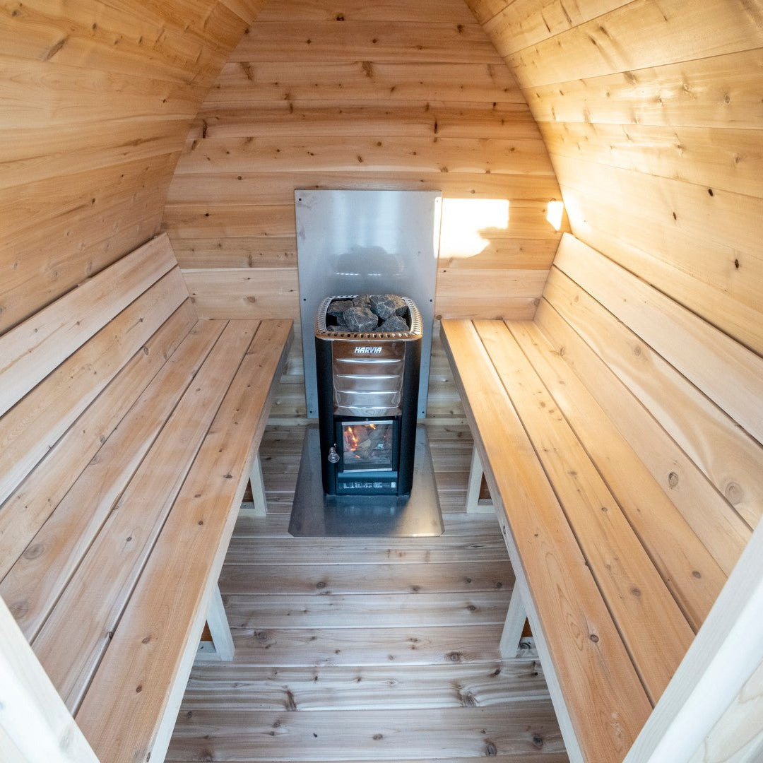 Canadian Timber MiniPOD Sauna (Wood-Fired)