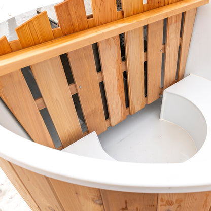 The Evolution 5' Cedar Hot Tub, 3 Person