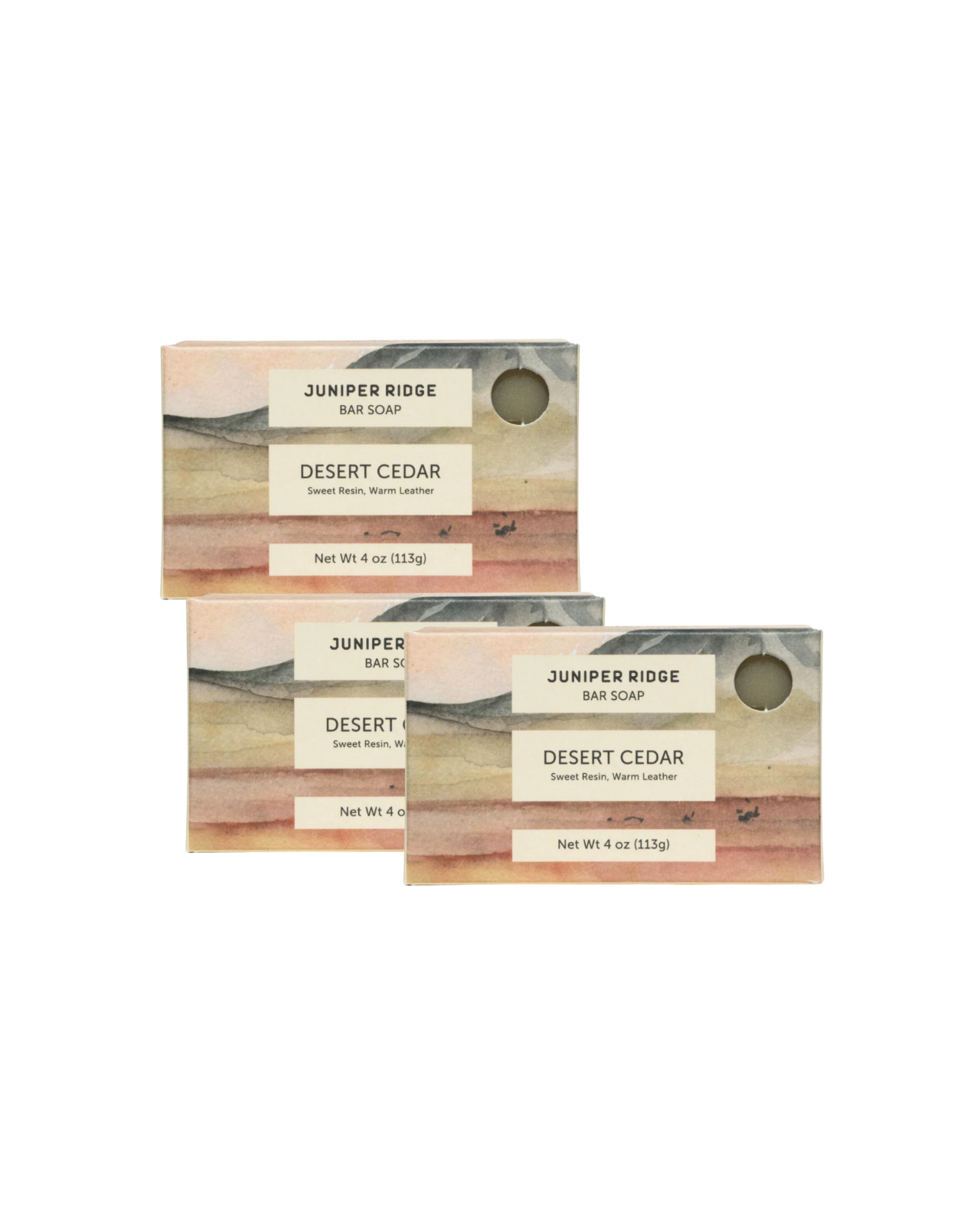 Desert Cedar Bar Soap 3-Pack
