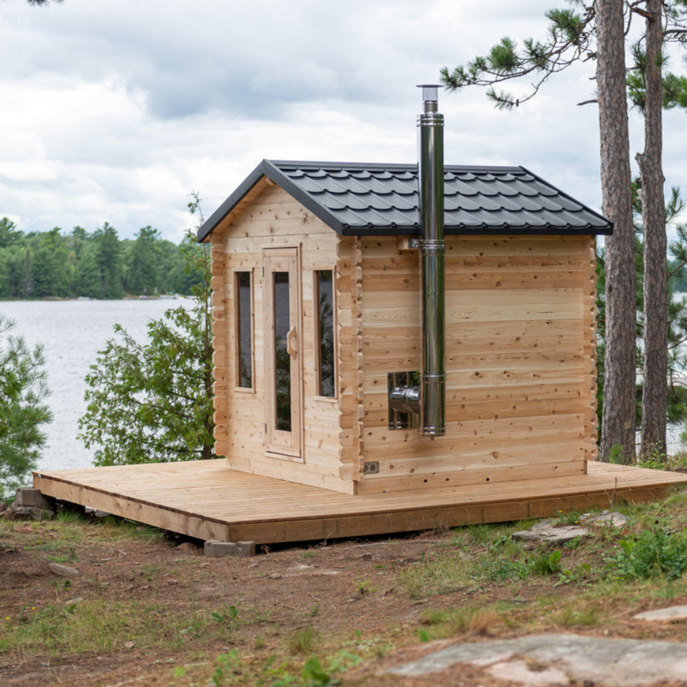 CT Georgian Sauna w/ Wood-Fired Heater