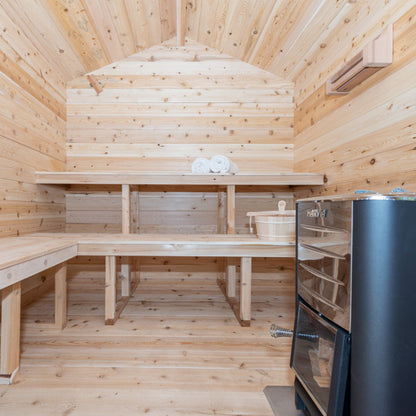 CT Georgian Sauna w/ Wood-Fired Heater