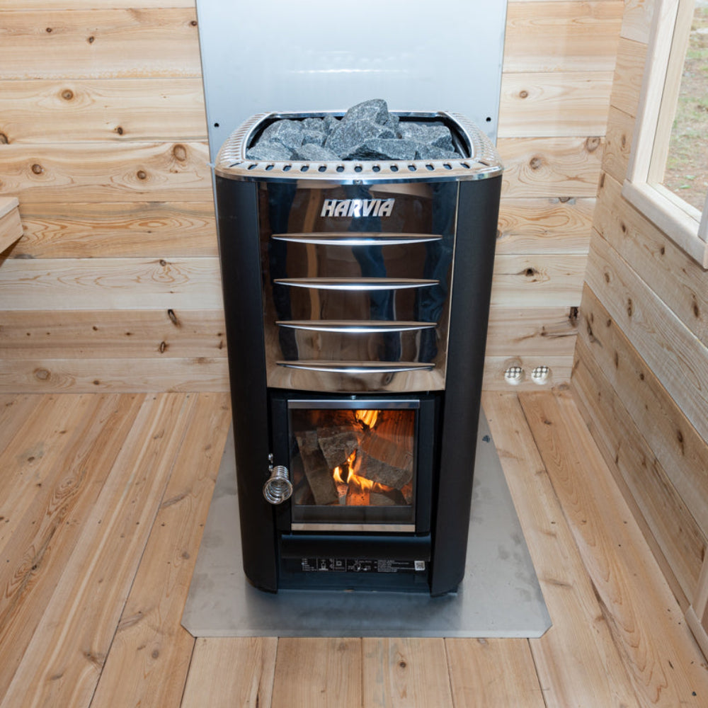 CT Georgian Sauna w/ Wood-Fired Heater