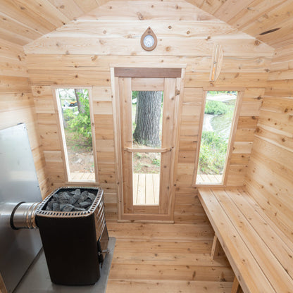 CT Georgian Sauna w/ Wood-Fired Heater