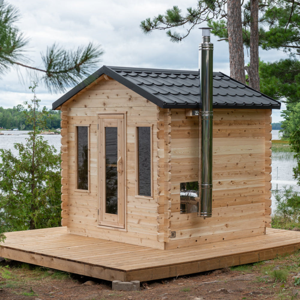 CT Georgian Sauna w/ Wood-Fired Heater