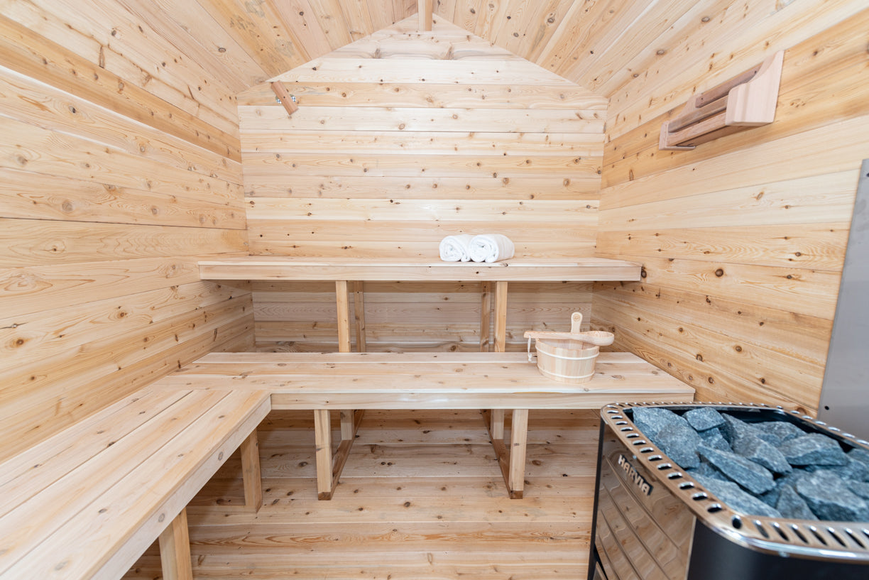 CT Georgian Sauna w/ Wood-Fired Heater