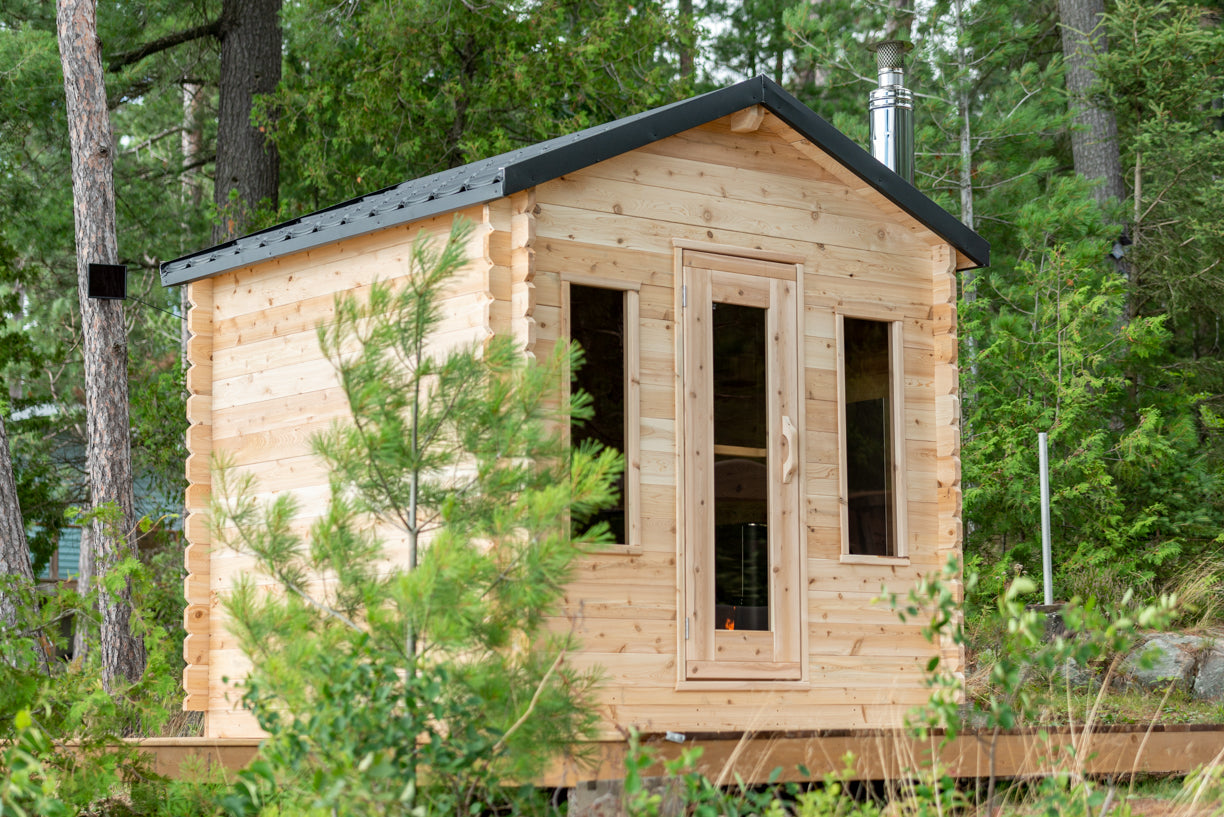 CT Georgian Sauna w/ Wood-Fired Heater