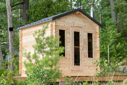 CT Georgian Sauna w/ Wood-Fired Heater