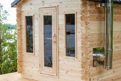CT Georgian Sauna w/ Wood-Fired Heater