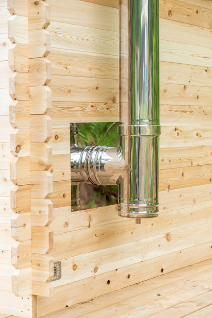 CT Georgian Sauna w/ Wood-Fired Heater