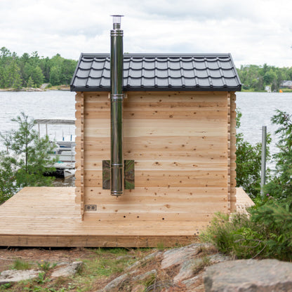 CT Georgian Sauna w/ Wood-Fired Heater