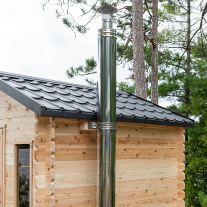 CT Georgian Sauna w/ Wood-Fired Heater