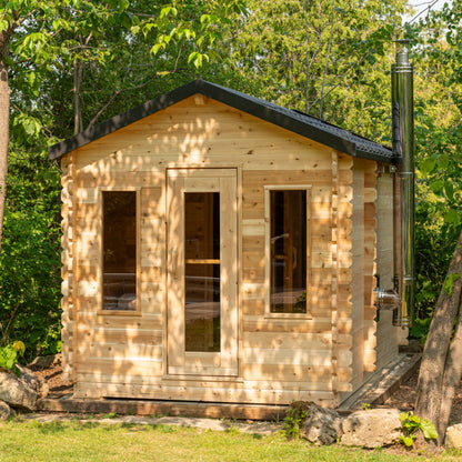 Georgian Cabin Sauna with Changeroom (Wood-Fired)