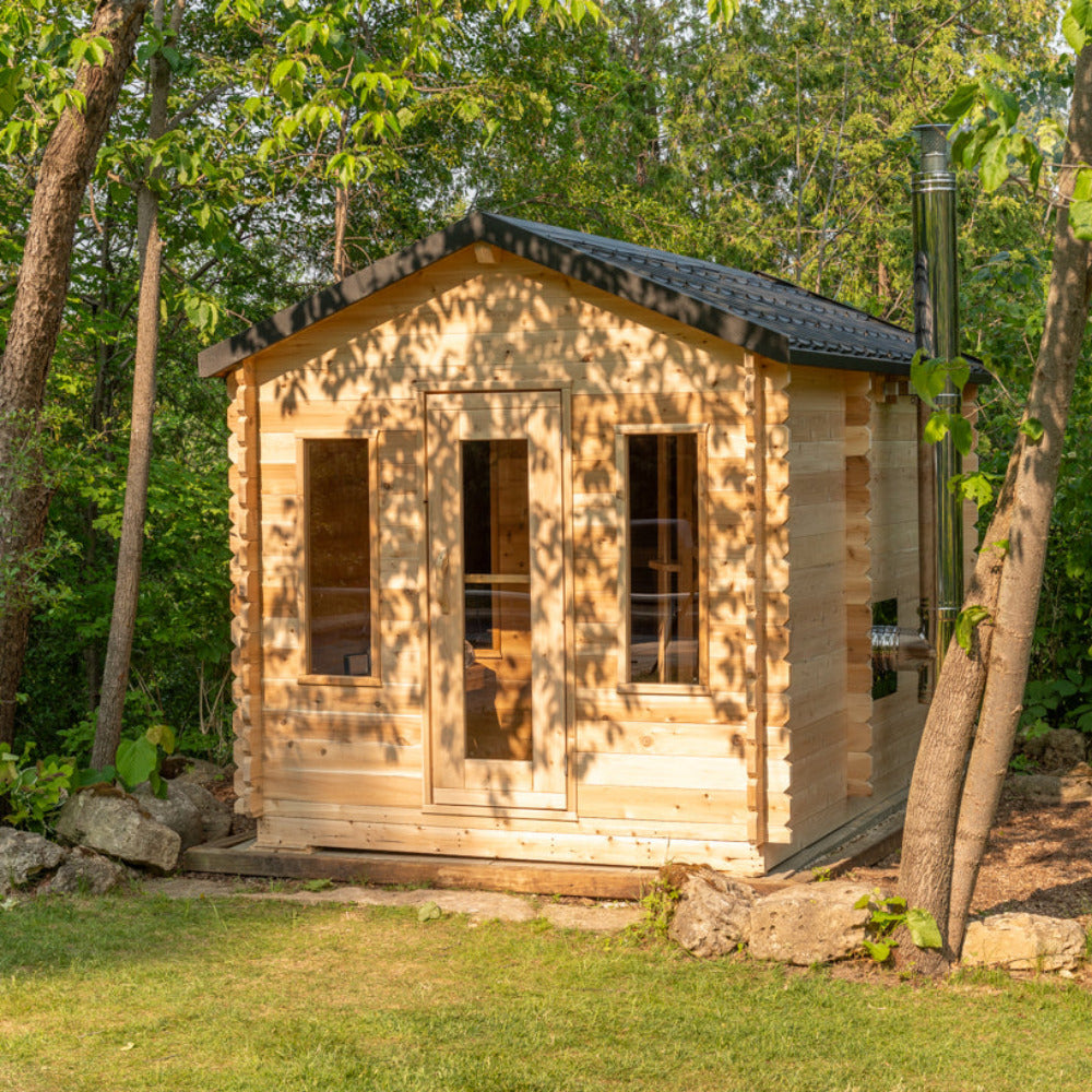 Georgian Cabin Sauna with Changeroom (Wood-Fired)