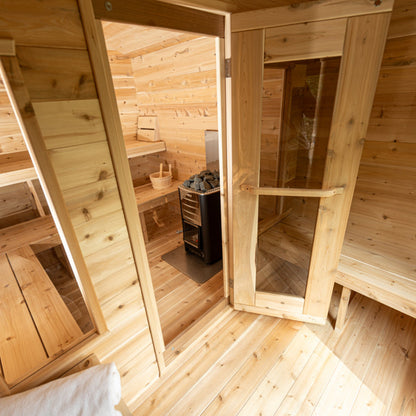 Georgian Cabin Sauna with Changeroom (Wood-Fired)