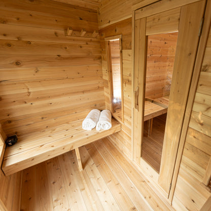 Georgian Cabin Sauna with Changeroom (Wood-Fired)
