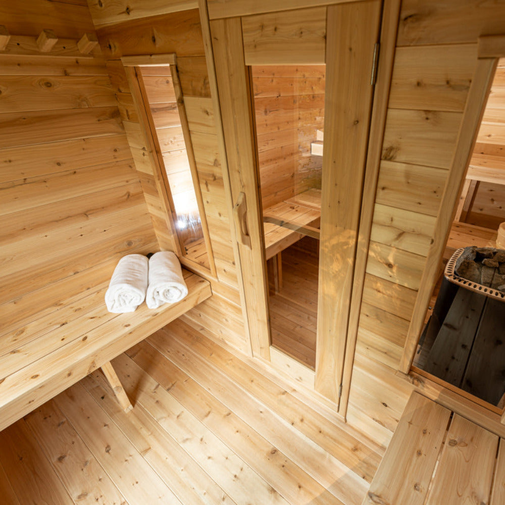 Georgian Cabin Sauna with Changeroom (Wood-Fired)