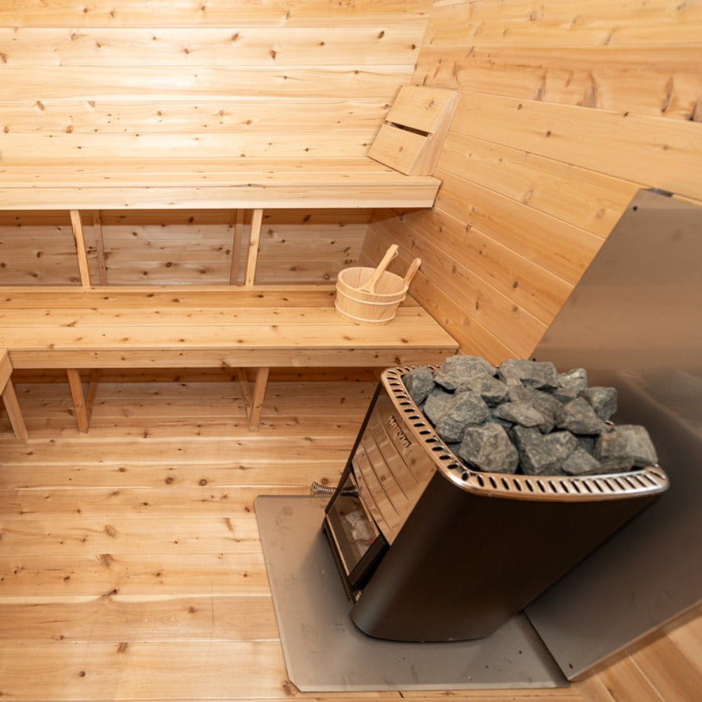 Georgian Cabin Sauna with Changeroom (Wood-Fired)