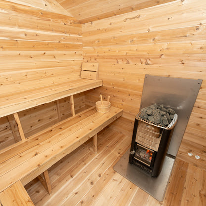 Georgian Cabin Sauna with Changeroom (Wood-Fired)