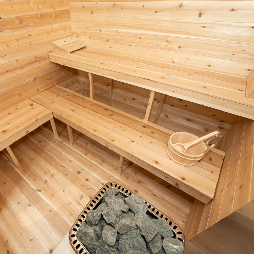 Georgian Cabin Sauna with Changeroom (Wood-Fired)