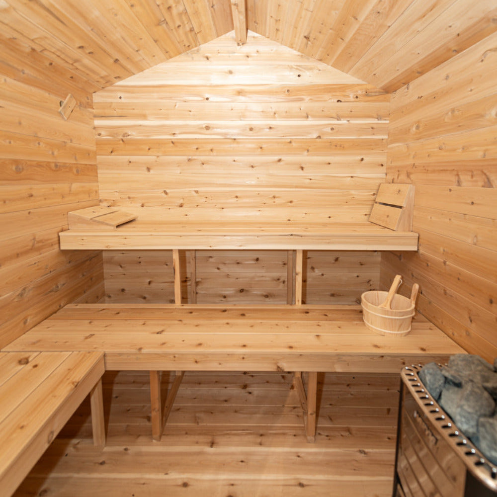 Georgian Cabin Sauna with Changeroom (Wood-Fired)