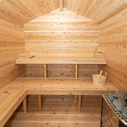 Georgian Cabin Sauna with Changeroom (Wood-Fired)