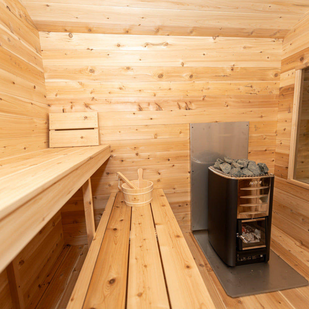 Georgian Cabin Sauna with Changeroom (Wood-Fired)