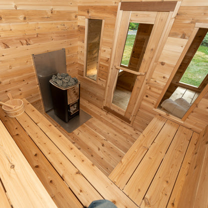 Georgian Cabin Sauna with Changeroom (Wood-Fired)