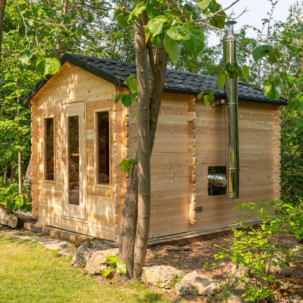 Georgian Cabin Sauna with Changeroom (Wood-Fired)
