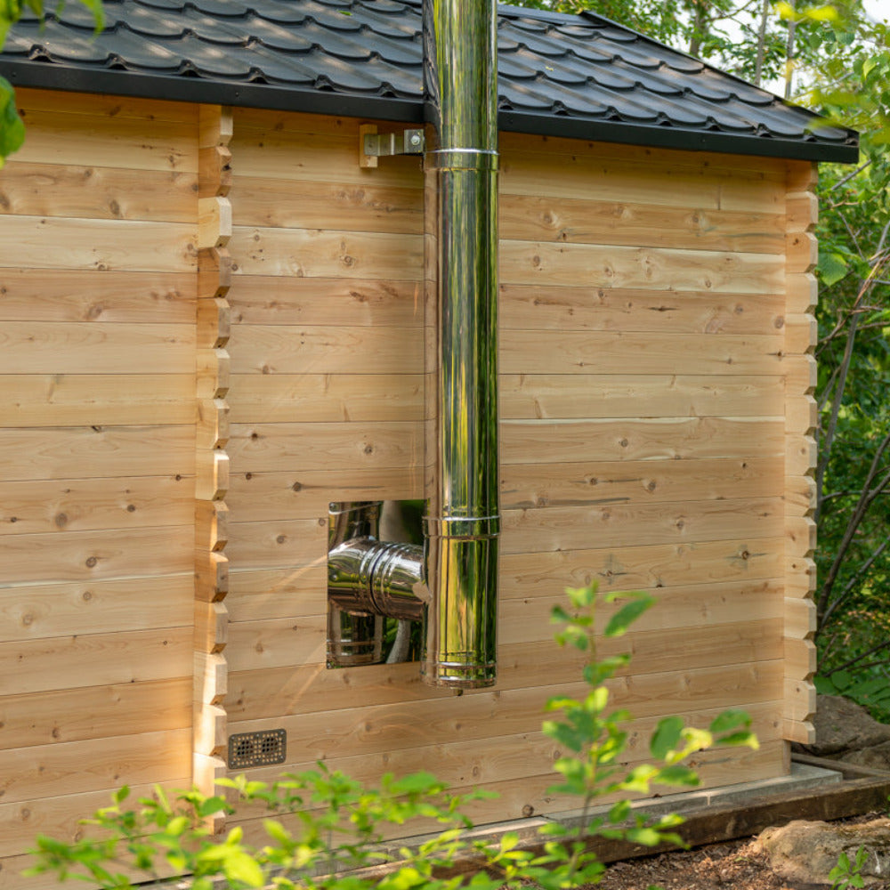 Georgian Cabin Sauna with Changeroom (Wood-Fired)