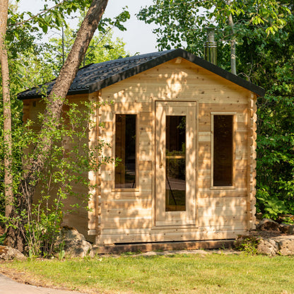 Georgian Cabin Sauna with Changeroom (Wood-Fired)