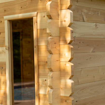 Georgian Cabin Sauna with Changeroom (Wood-Fired)