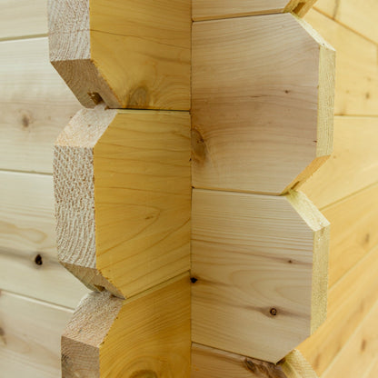 Georgian Cabin Sauna with Changeroom (Wood-Fired)