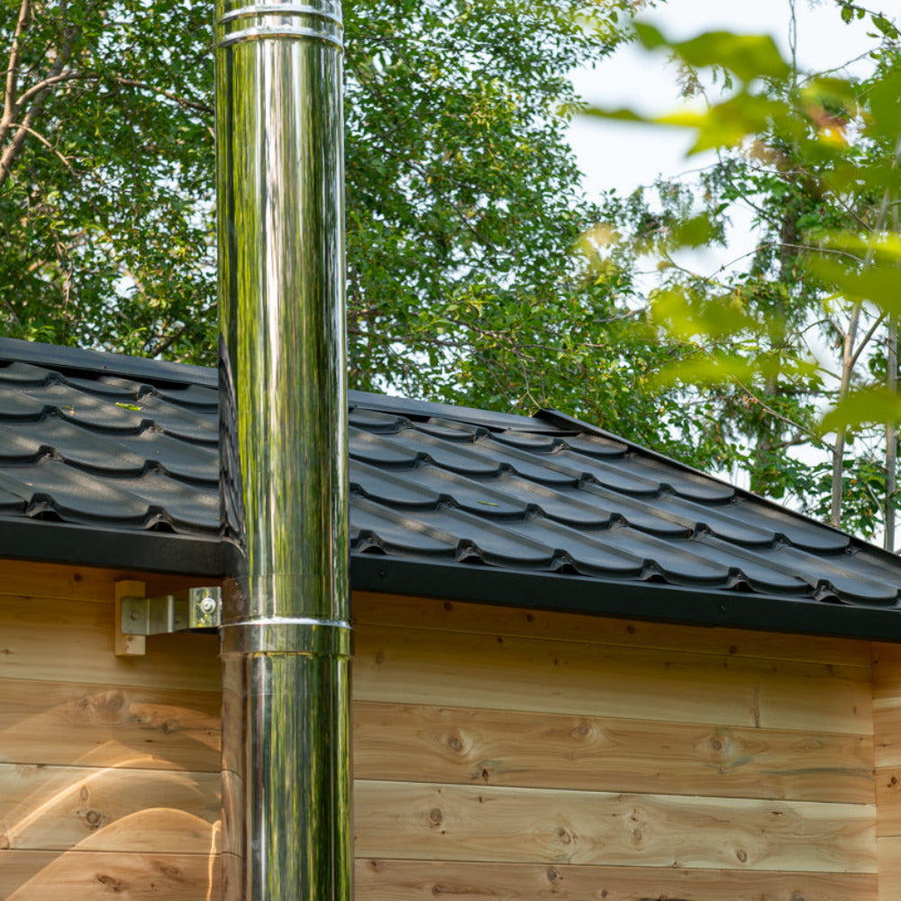 Georgian Cabin Sauna with Changeroom (Wood-Fired)
