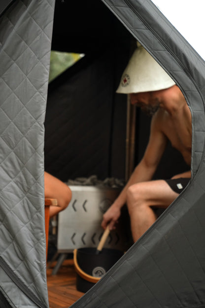 Mini Cube Sauna Tent Pro Package (2-person)