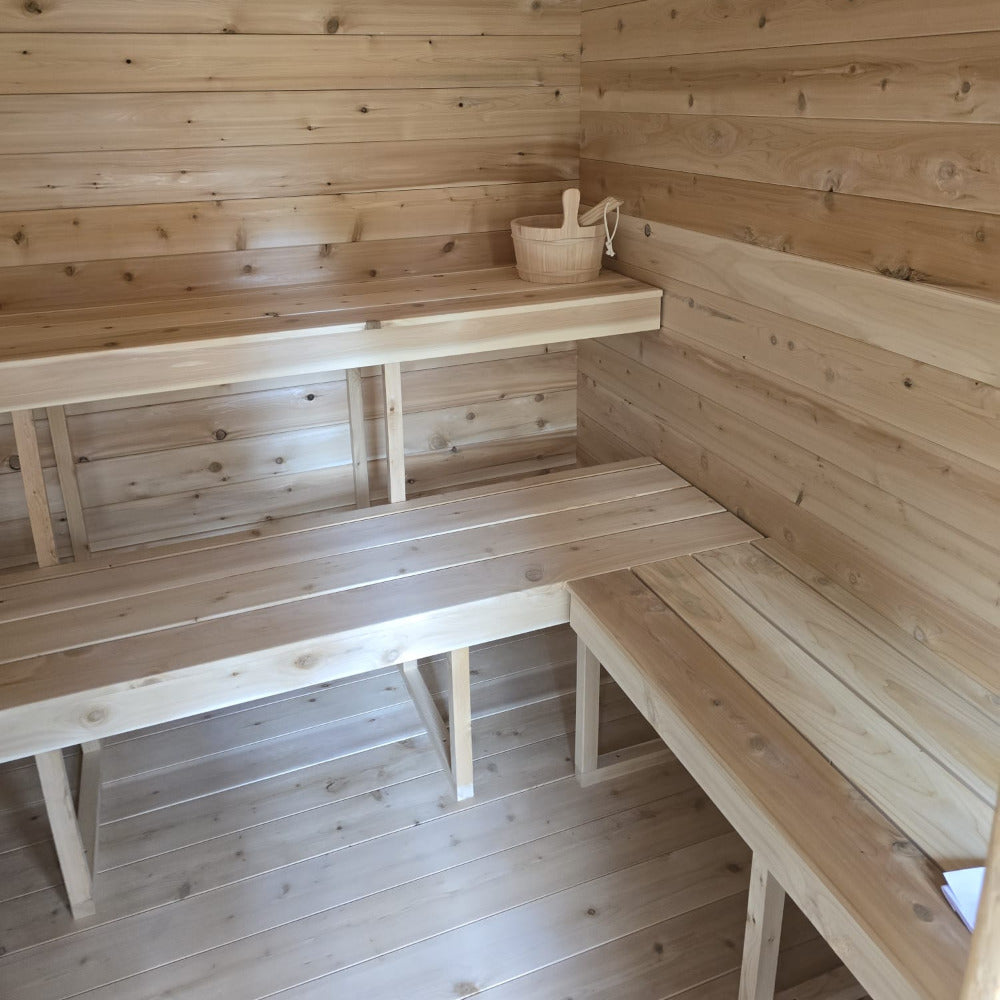 Georgian Cabin Sauna with Changeroom (Electric)