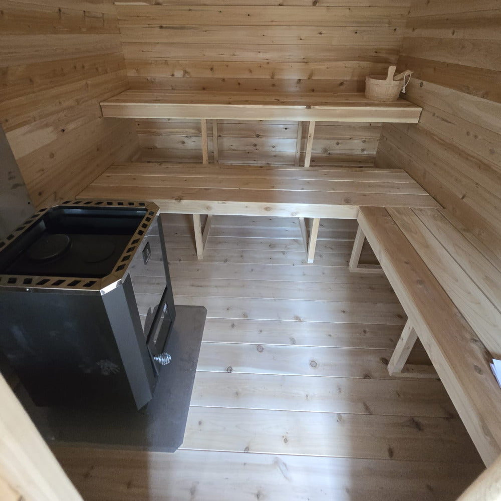 Georgian Cabin Sauna with Changeroom (Electric)