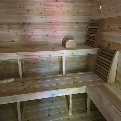 Georgian Cabin Sauna with Changeroom (Electric)