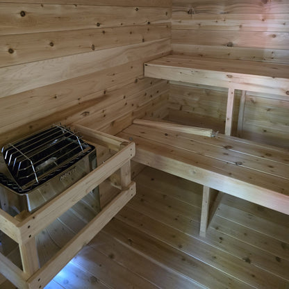 Georgian Cabin Sauna with Changeroom (Electric)