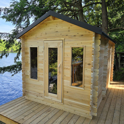 Georgian Cabin Sauna with Changeroom (Electric)